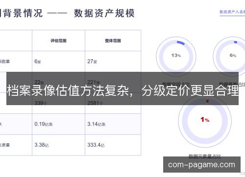 档案录像估值方法复杂，分级定价更显合理
